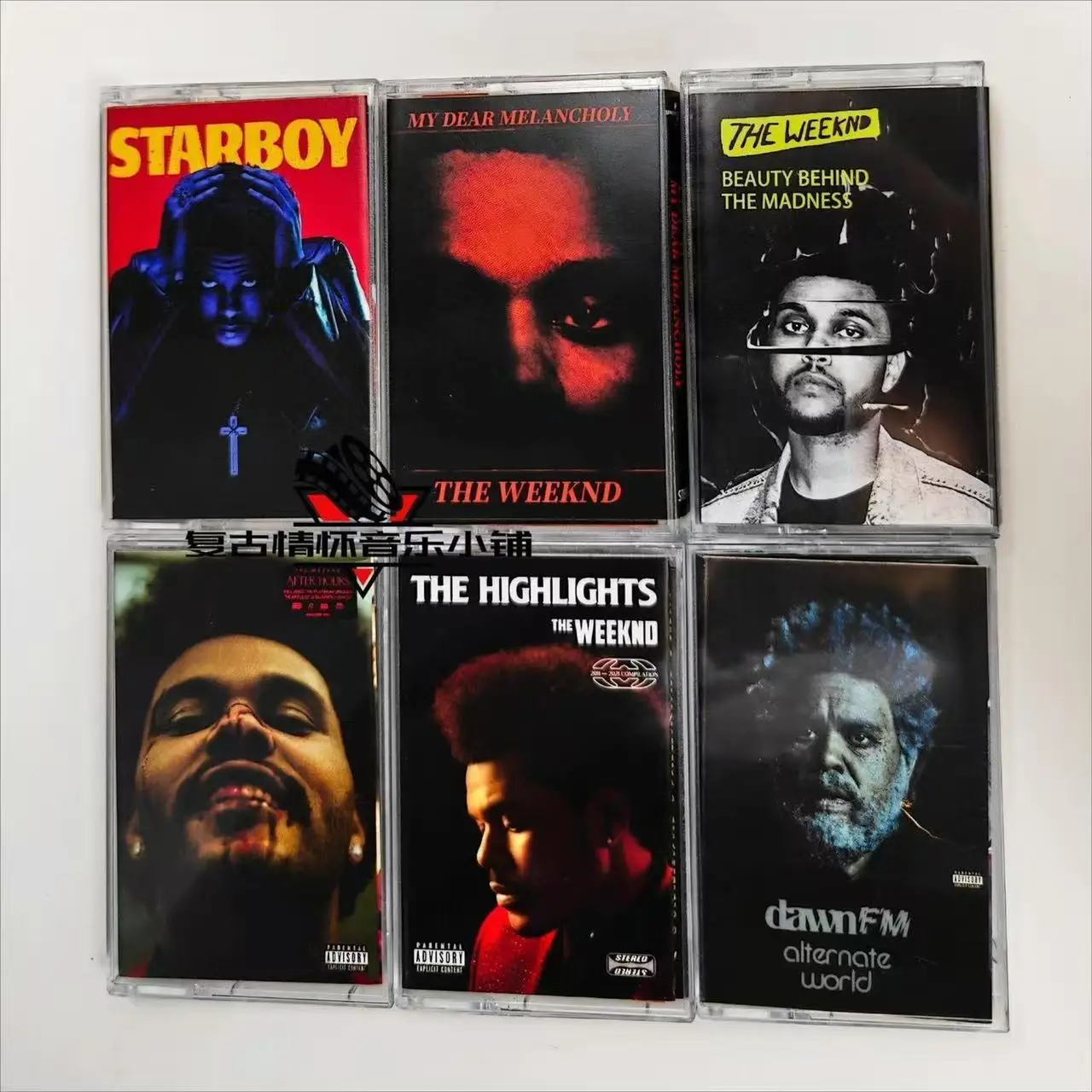 

The Weeknd Music Magnetic Tape Greatest Hits Album Cassette Cosplay Walkman Car Recorder Soundtracks Box Party Music