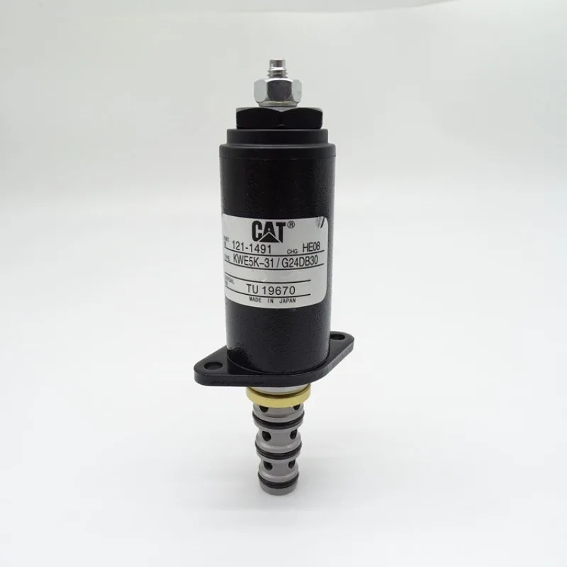 Parts for KOVAX 121-1491 KWE5K-31/G24DB30 Excavator Solenoid Valve E320B E320C E320D