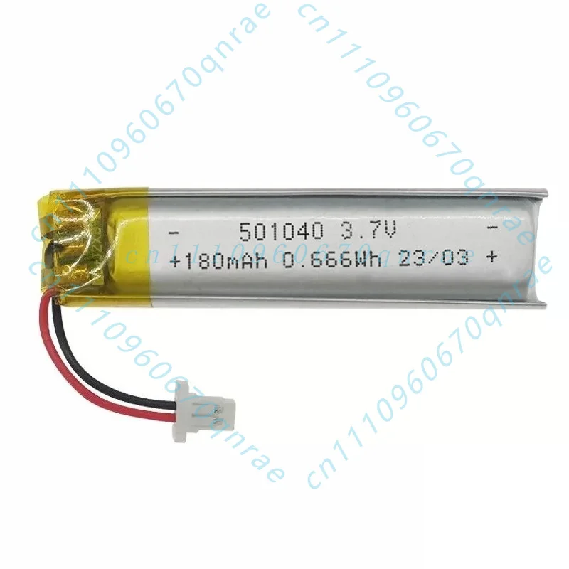 Polymer 501040 for Beauty Instrument Electric Toy 180mAh Lithium Battery Headset Digital Rechargeable Battery Cell