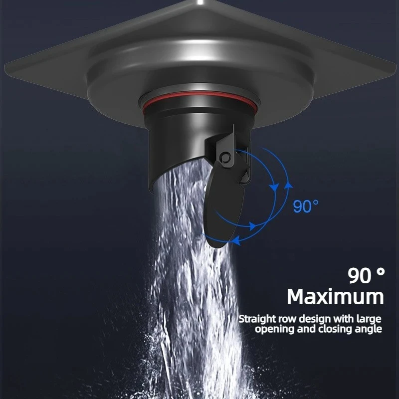 Stainless Steel Floor Drain For Washing Machine Gun Grey Anti-odor Washing Machine Dedicated Connector