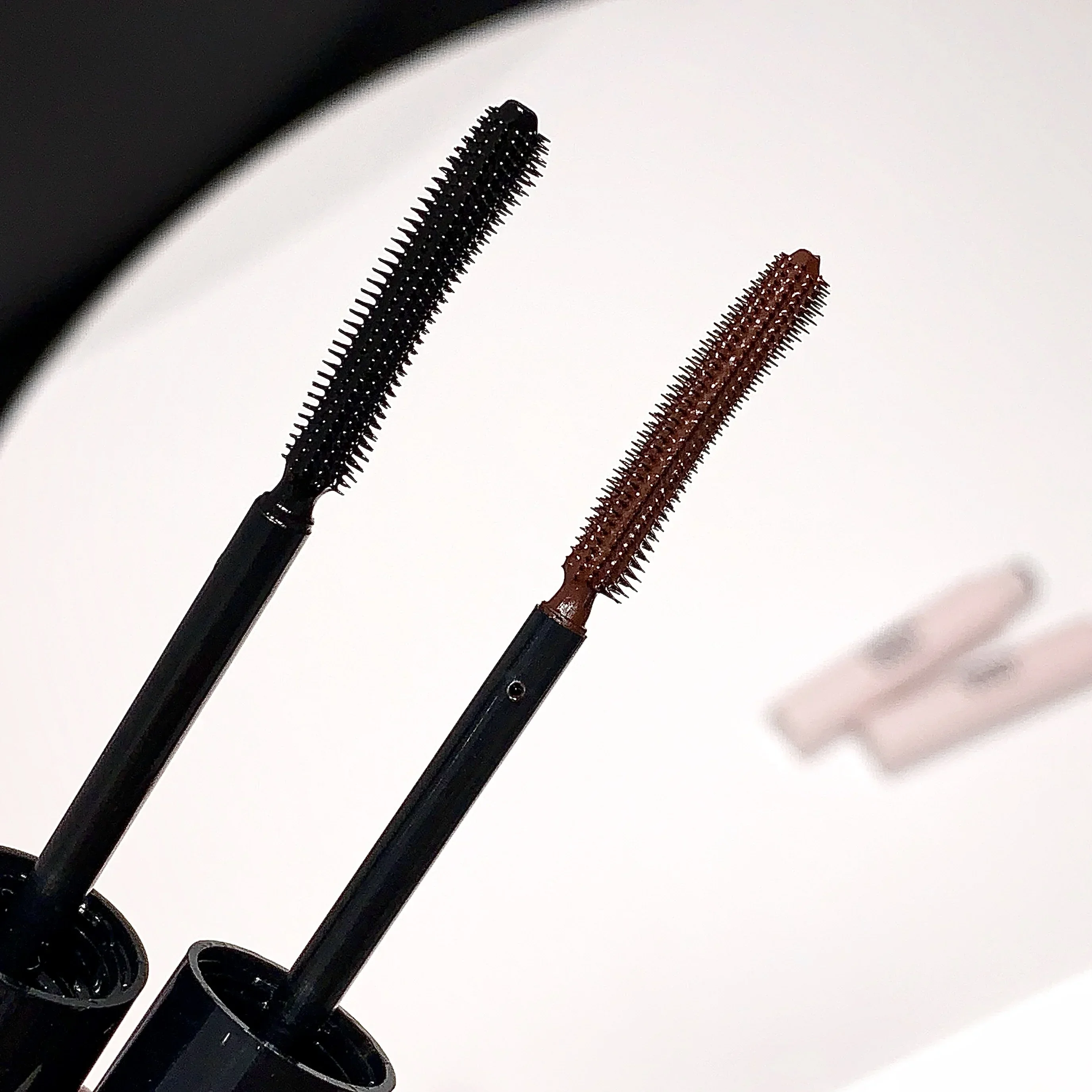 Mascara per estensione ciglia ciglia marrone nero Allungamento 3D Curling naturale Pennello per ciglia Trucco di bellezza Mascara a lunga tenuta