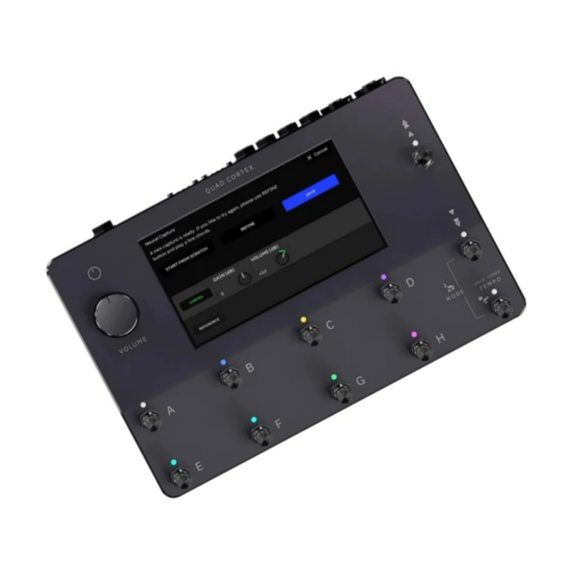 Neural DSP Quad Cortex Floor Modeler | Multi-Effects Guitar Processor with 7" Multi-Touch Display, Most Powerful Amp & Cab Simul view 2