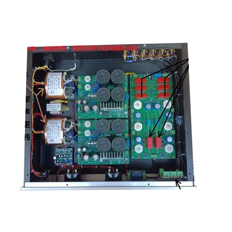 

6z4 6x4 Vacuum Tube Preamplifier Copy JADIS JP200 Beautiful Sound High Resolution HIFI Tube Preamp Audio Amplifier