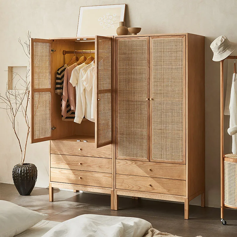 Wardrobe Clothes Comfortable Furniture Bedroom Closets and Cabinets Dressing Rooms Simple Small Set Cabinet Storage Closet Room