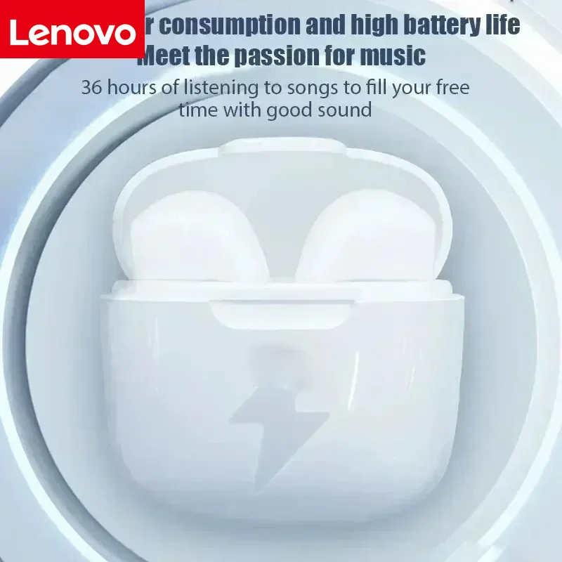 لينوفو A2 برو TWS سماعة لاسلكية تعمل بالبلوتوث سماعة أذن صغيرة سماعات أذن رياضية مقاومة للماء سماعات صوت ستيريو Hifi