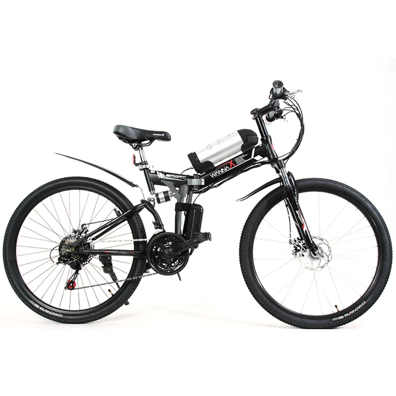 

EVbike 48 В мотоцикл электрический велосипед для взрослых 350 Вт литиевая батарея складной центральный двигатель цифровая электронная езда по бездорожью