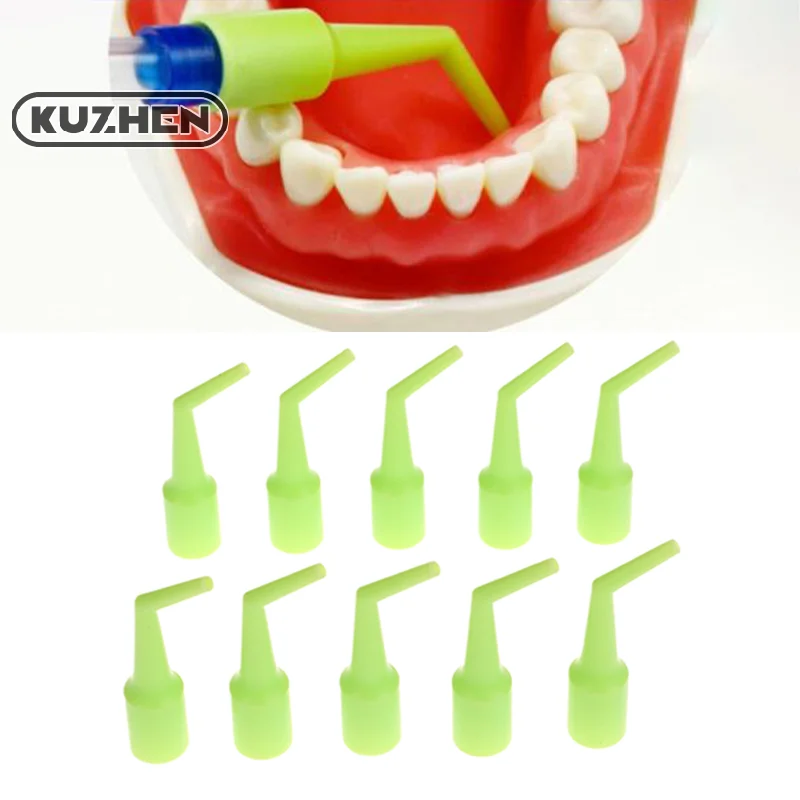 

10Pcs Dental Green Aspirator Saliva Tube Head Autoclavable Surgical Strong Suction Tips Oral Care Tool