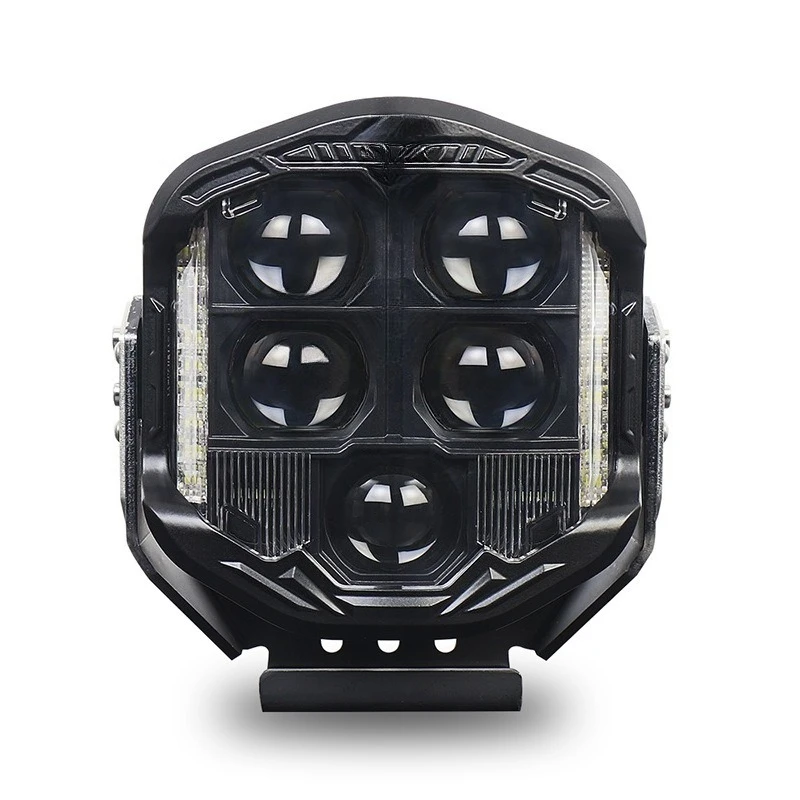 

Three-sided luminous far and near light work li ght off-road vehicle modified 7-inch LED headbar