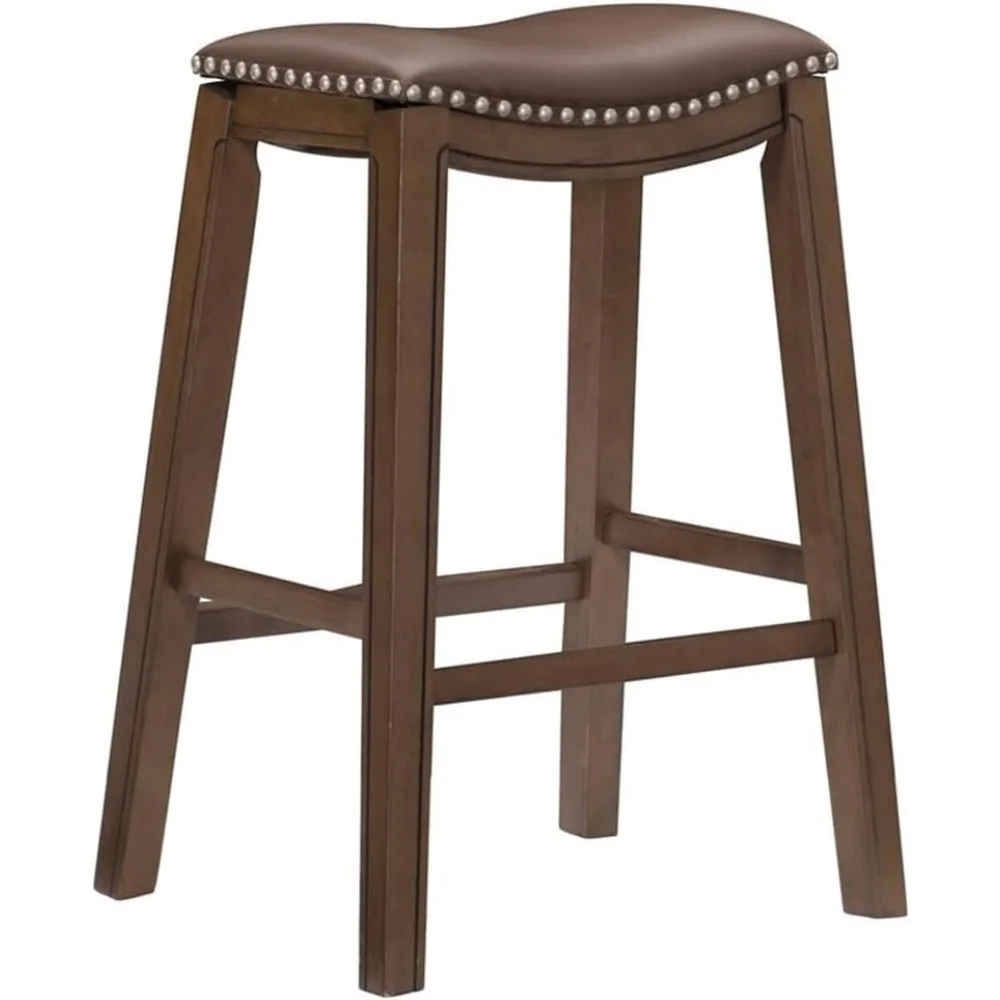 

Ordway Saddle Seat Bar Height Stool, 30"SH, Brown