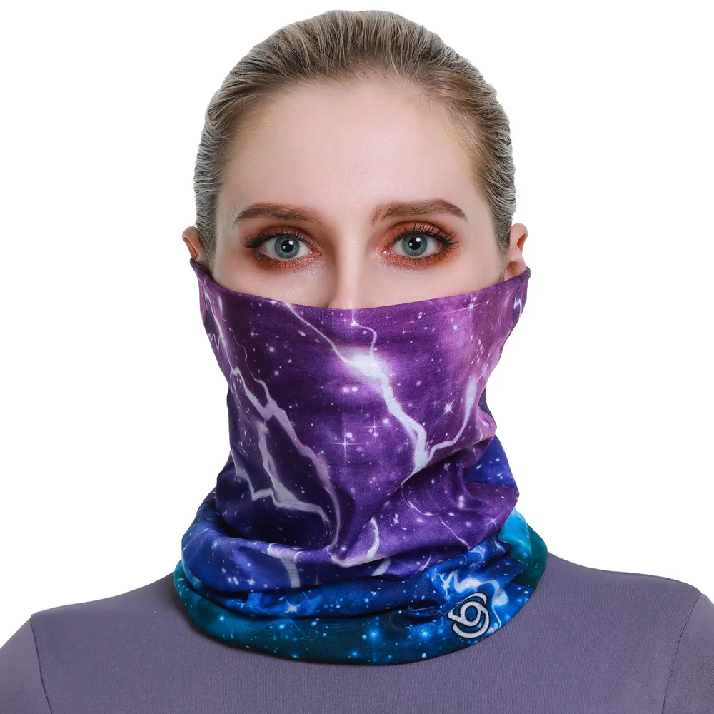 Galaxie Design nahtlose Bandanas für Frau Mann Sport Heabands Radfahren Sturmhaube weibliche männliche Hals Gamasche deporte Gesichts maske – Detail 10
