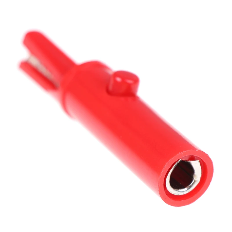 2Pcs push button type full protective alligator clip for professional multimeter