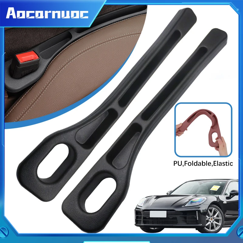 Enchimento de espaço para assento de carro entre assentos, decoração, acessórios interiores para porsche panamera 970 971 macan 95b cayman 987 981 997 911