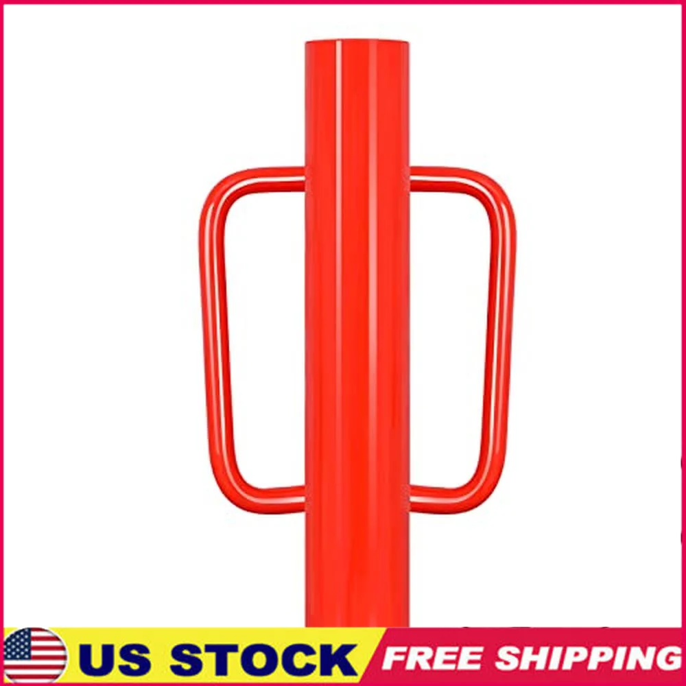 Heavy Duty Fence Post Driver 12LB with Handles Metal U-Channel Pole Pounder T-Posts and Sign Posts Durable Steel Construction