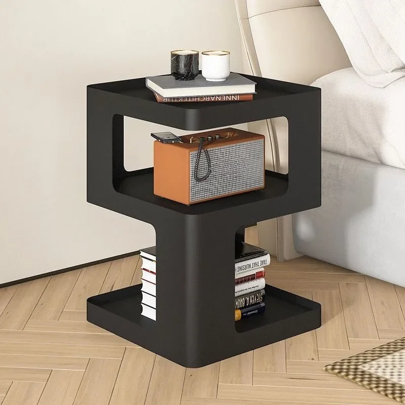 small bedside cabinet, luxurious and simple modern coffee table, a few sides, Nordic creative living room, a few corners. image 4