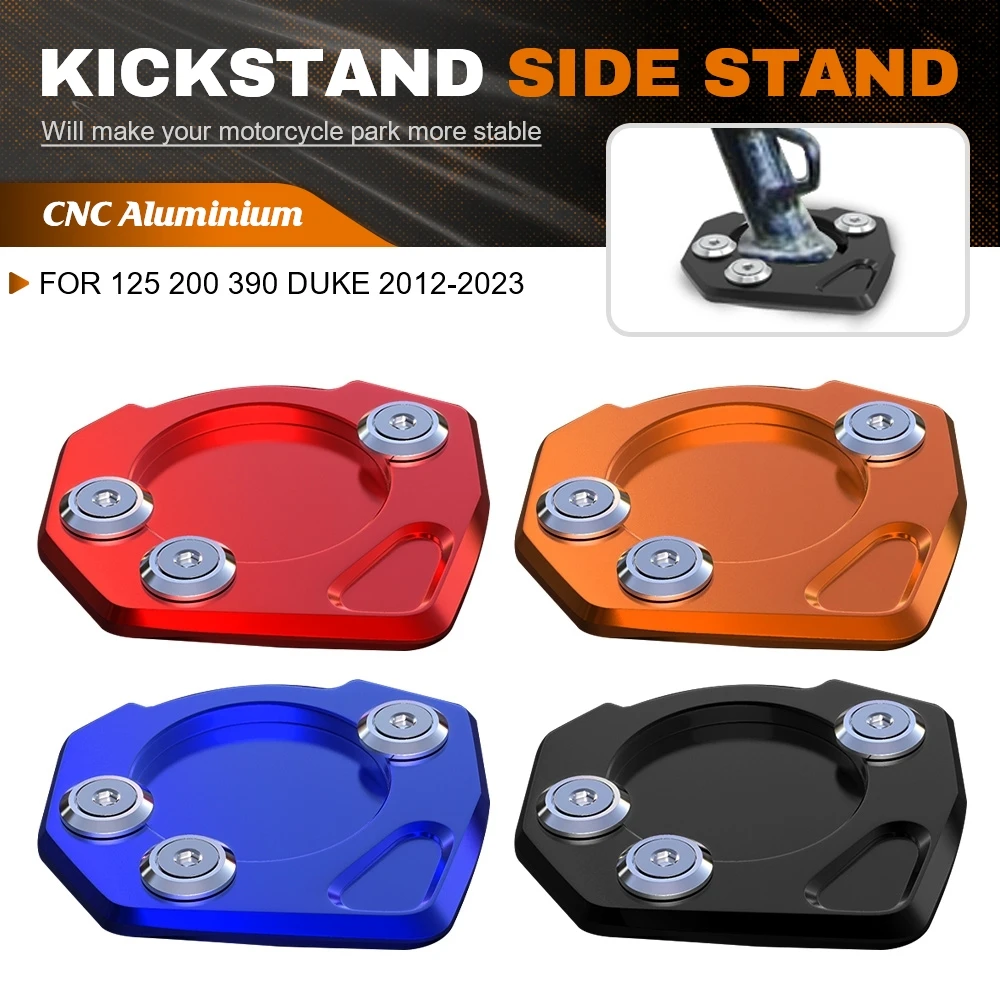 Motorcycle Side Stand Enlarger Kickstand Foot Shelf For LC8 Adventure 990 Super Supermoto/R/S 990 Adventure/R/S/T/ABS/R ABS