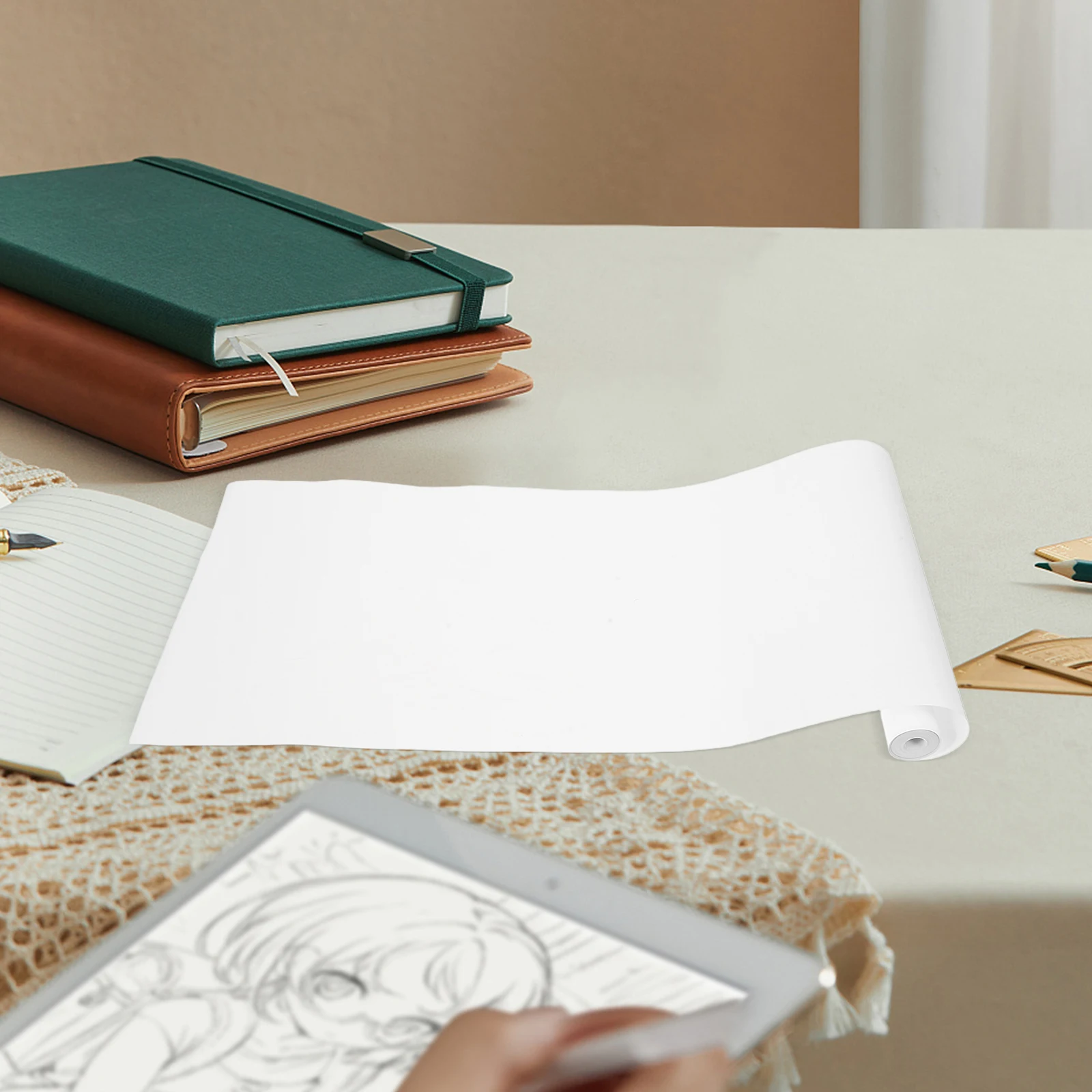 

Quick Dry A4 Thermal Paper Roll Multipurpose Printing Business Study Work Thermal Printer Supplies File Folder Label