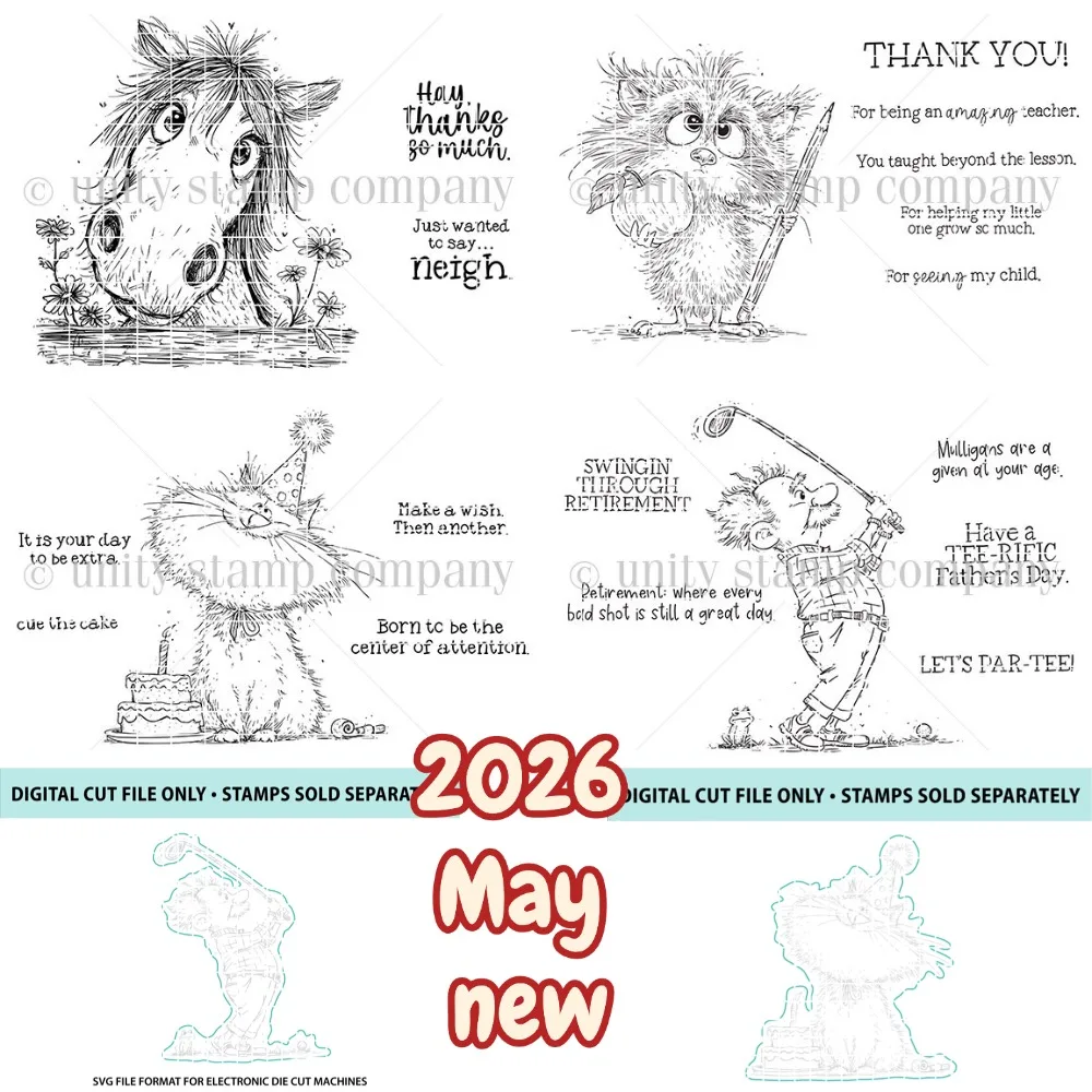 2026 May new  Clear Stamp and Metal Cutting Dies Seal for DIY Die Scrapbooking photo album Card Making Decoration Supplies-