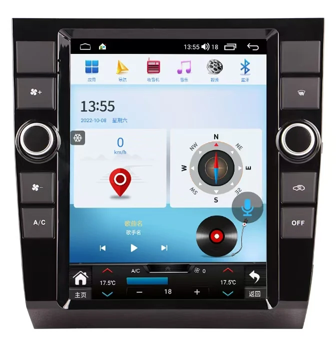 Android 12 For Audi A4 B6 S4 AS4 RS4 B7 2002 - 2008 Android Car Radio 2 Din Autoradio Stereo Receiver GPS Navigator Multimedia