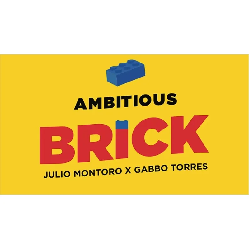 الطوب المطاطي بواسطة جوليو مونتورو الخدع السحرية عن قرب أداء أوهام الساحر الحيل الدعائم #2