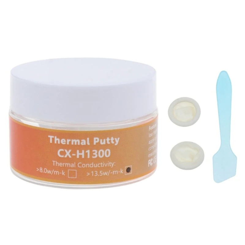 Boxed H1300 Thermal Putty Paste 13.5W / m-K for Amd for Intel CPU Heatsink