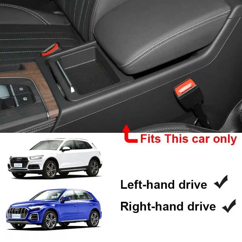 Pour Audi Q5 / Sportback (2018-2024) chargeur de voiture sans fil-adaptateur de panneau de téléphone portable à charge rapide | Accessoire de modification