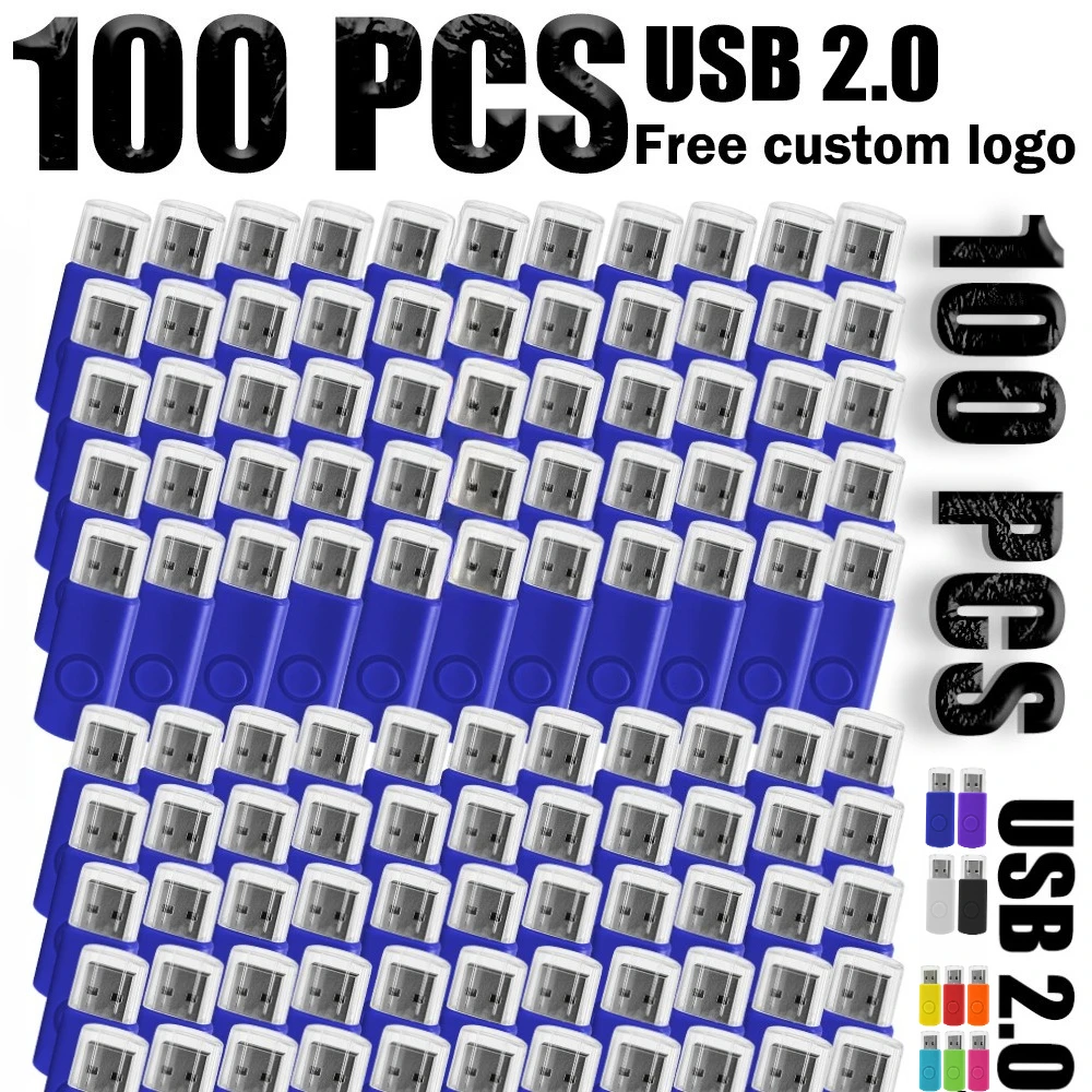

100/200PCS custom Pen Drive1GB 2GB 4GB 8GB 16GB 32GB 64GB High Quality Usb Stick2. 0 memoria stick memory Flash Drive Pendrive