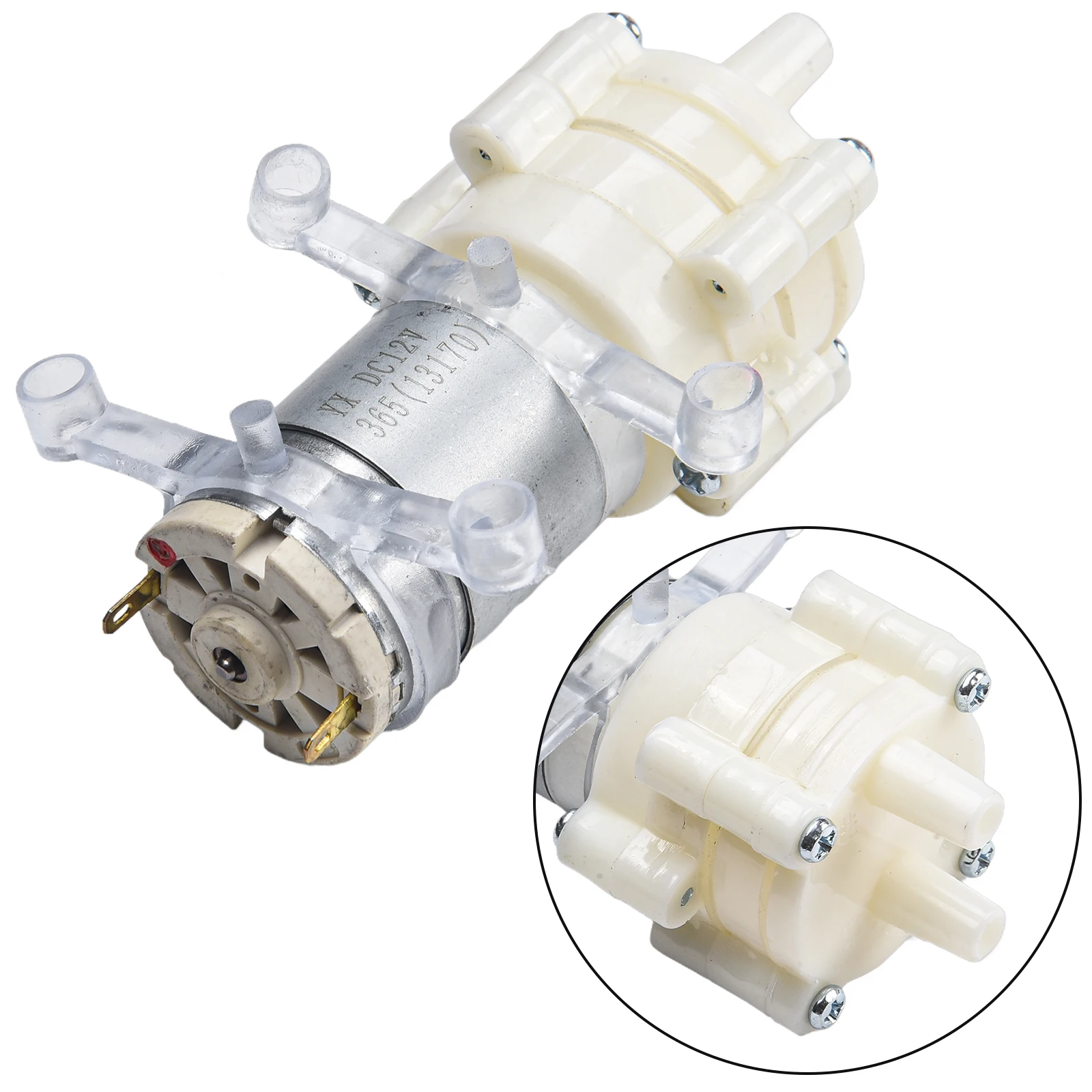 5V-12V 1,5-2L/Min R365 Wasserpumpe Motor ESC Wasser Kühlung DC Pumpen Für RC Boot Marine angeln Schlepper Boot – Detail 17