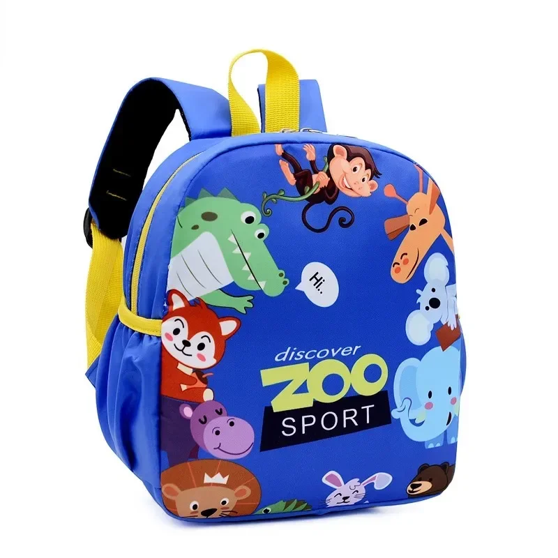 Cartoon Cute Dinosaur Printed SchoolBags Trendy Waterproof Kindergarten Primary School Bookbag Student Backpack