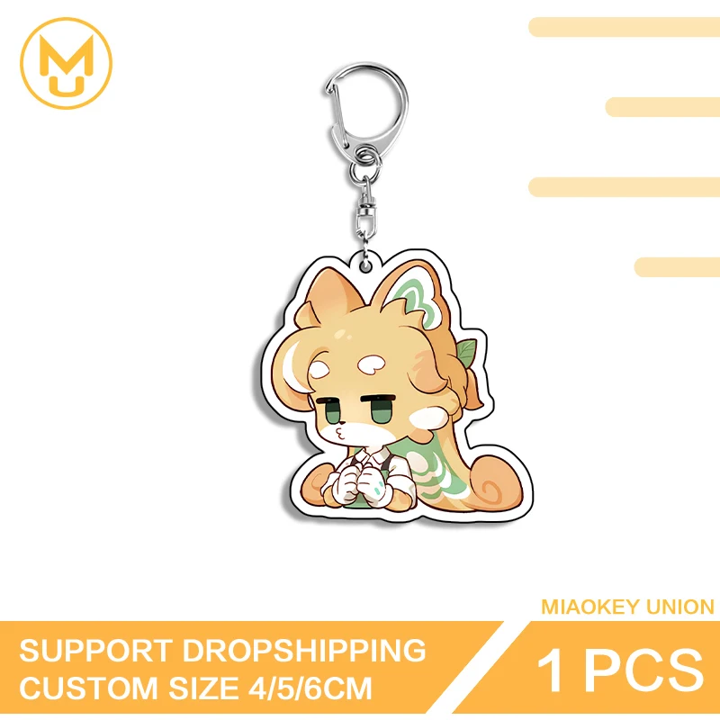 Petit Planet Zenless Zone Zero Hanging Ornament Enchanting Lively Double Sided Key Chains For Backpack Clothes Jewelry Gifts