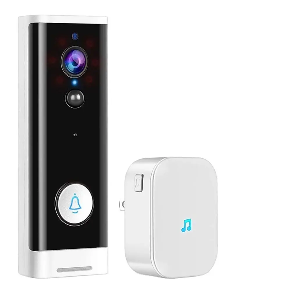 

Waterproof Infrared Night Vision Video Door Bell TUYA Intelligent Wireless Doorbell WiFi High-definition Outdoor Monitor