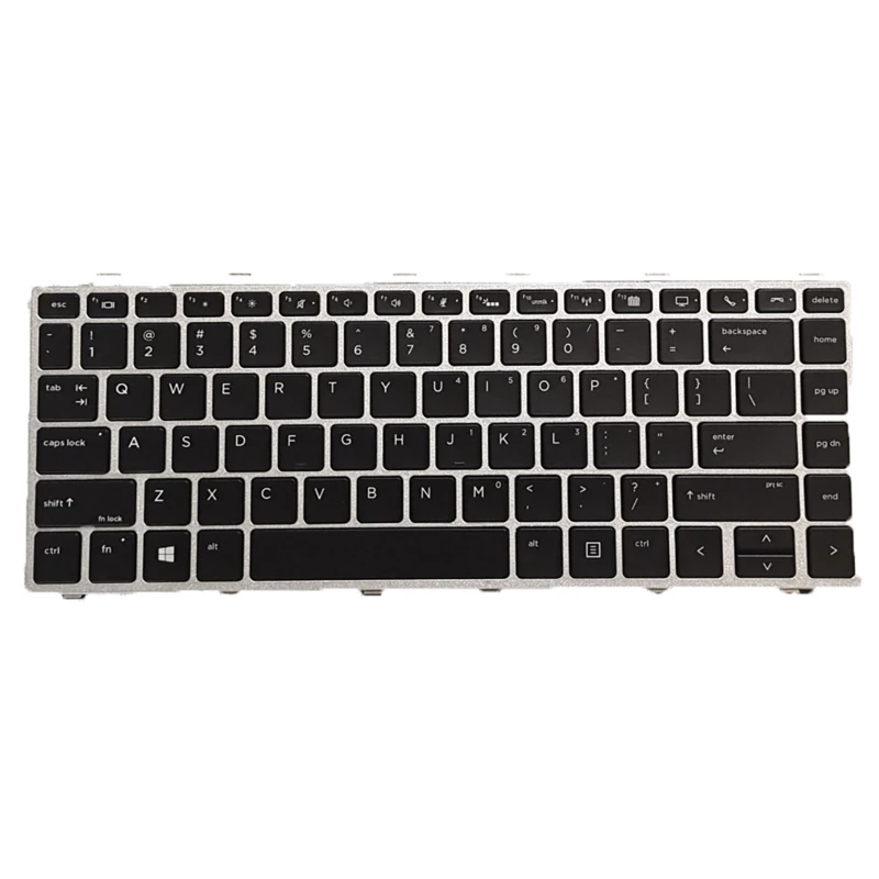 Orignal Laptop Keyboard US Layout English For HP Book 810 G1 810 810 Keypads Backlit 2022 New