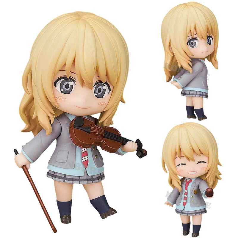 #2113 Your Lie in April Kaori Miyazono Anime Figure Shigatsu wa Kimi no Uso Kaori Miyazono Action Figure Adult Model Doll Toys