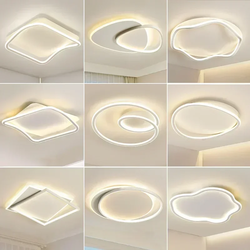 Modern LED Ceiling Lamp for Living Dining Room Study Bedroom Aisle Kitchen Loft Ceiling Chandelier Home Decor Lighting Fixture