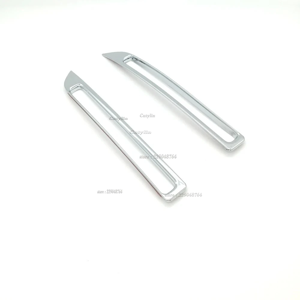 For Honda Vezel HR-V E:HEV 2021 2022 2023 Chrome Front Rear Fog Light Foglight Lamp Cover Trim Bumper Decoration Car Styling