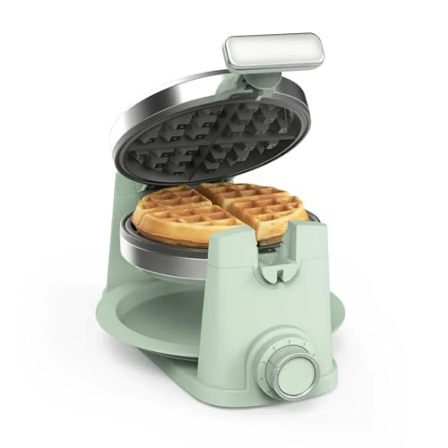 Compact 180 Degree Rotating Waffle Maker
