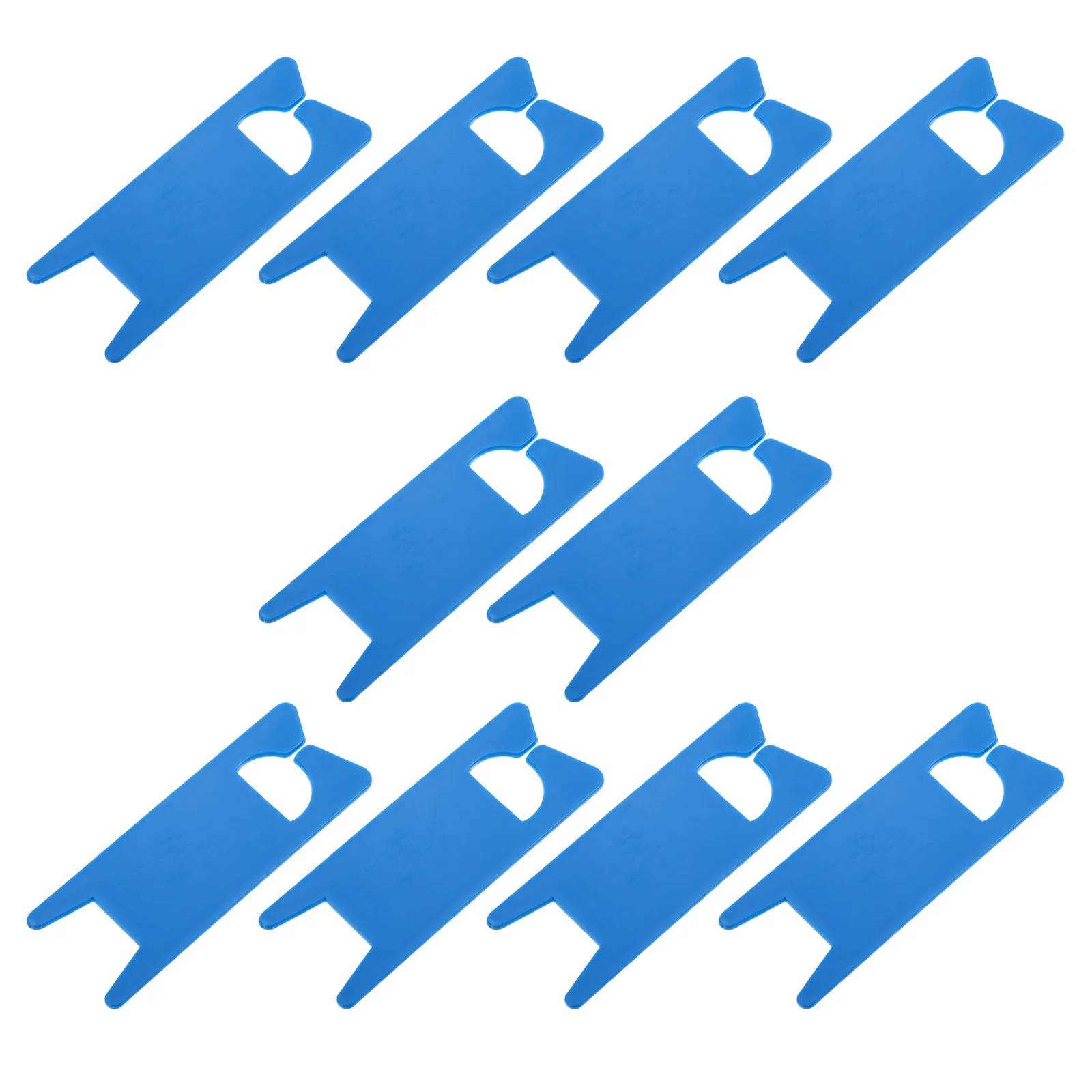 100 قطعة بكرات الغزل أداة تنظيم الخيط البلاستيكي لخياطة الغرز المتقاطعة وحامل التطريز لوحة لف خفيفة الوزن #5