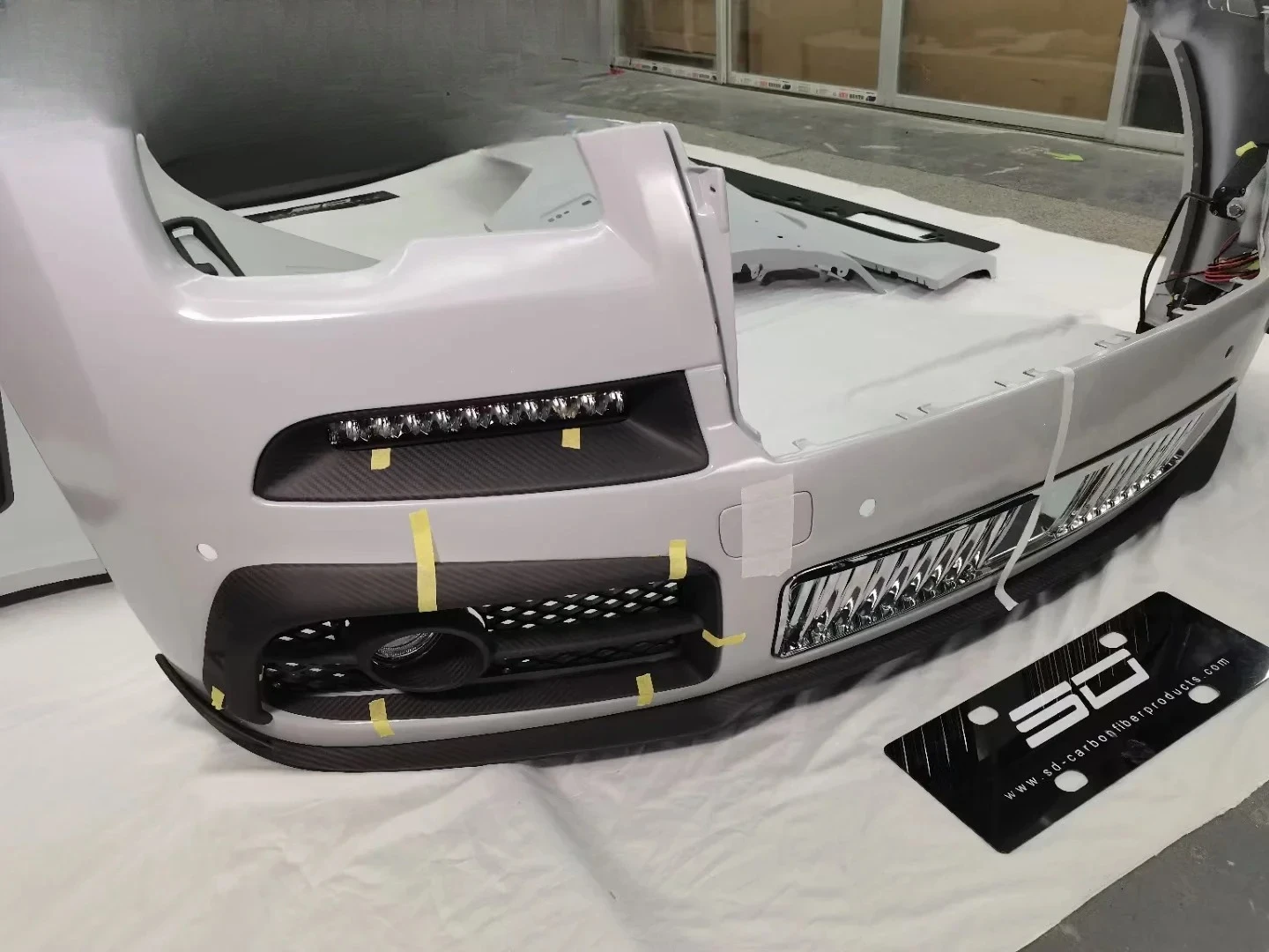 Rolls Royce Phantom Upgrade trockenes Kohlefaser-Bodykit im MSY-Stil