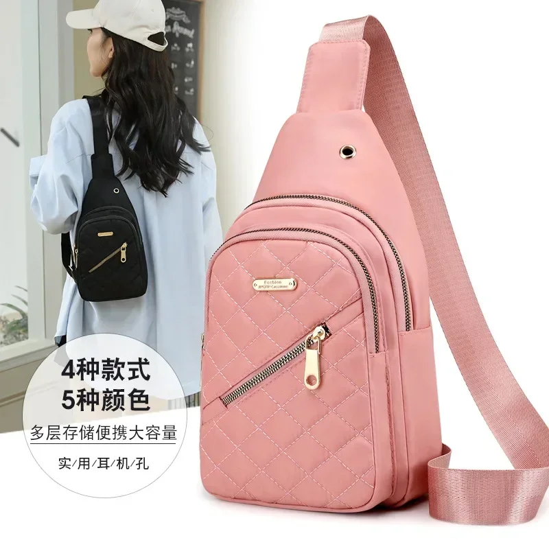 BestSelling Chest CrossBorder Supply Of Composite Fabric Leisure Shoulder Bag Ladies Backpack Embroidered