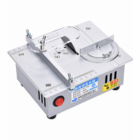 HLTNC Mini Bench Saw Multifunctional Table Saw S3 96W DIY Electric Desktop Saw Cutting Machine Woodworking Bench Lathe Cutter