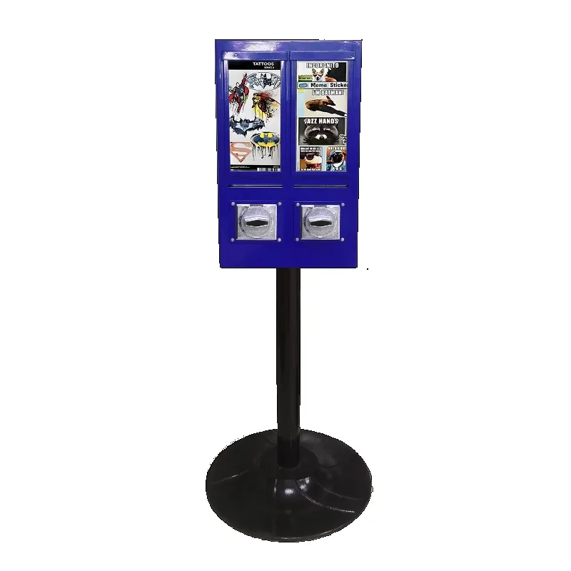 coin operated trading card  MTG  dispenser mini tattoo cards vending machine