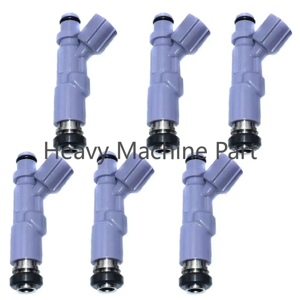 

6PCS Fuel Injector 23250-70120 For Toyota Lexus IS200/300 Altezza Mark 2 Chaser