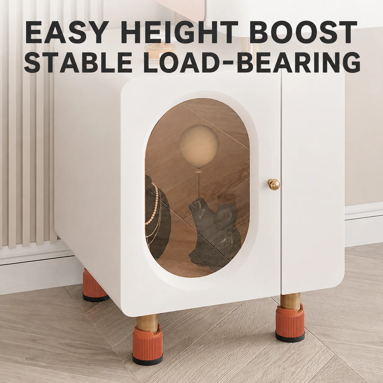 Multi Scene Furniture Feet Pads Anti Slip Shock Absorbing Floor Guards For Vanity Cabinet Table Sofa Chair