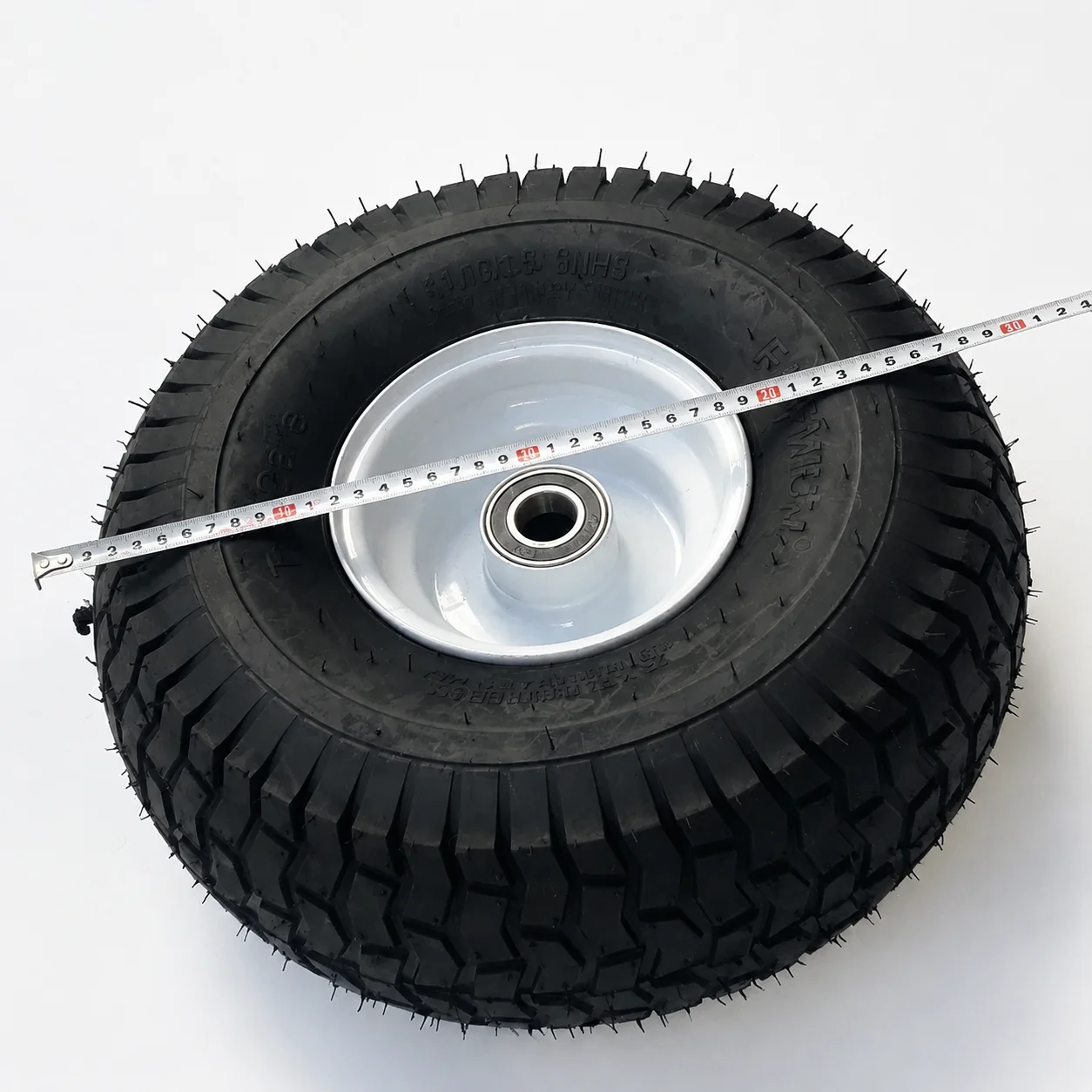 15X6-6 Tires, Lawn Mower Trolley 15x6.00-6 Vacuum, Trailer with Axle Tube Wheels