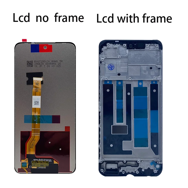 6.72\'\' For OPPO Realme C55 RMX3710 LCD Display Touch Screen Digitizer Assembly RealmeC55 LCD Replacement Repair Parts