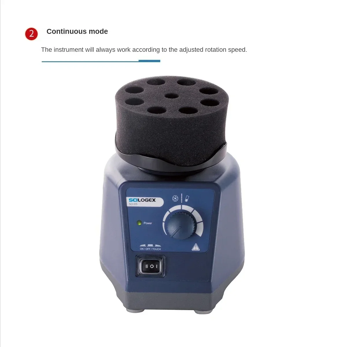 SCILOGEX جديد SCI-VS دوامة خلاط هرول ومستمر اثنين من خلاط قابل للتعديل مجموعات معدات المختبرات آلة الطرد المركزي Centrífuga