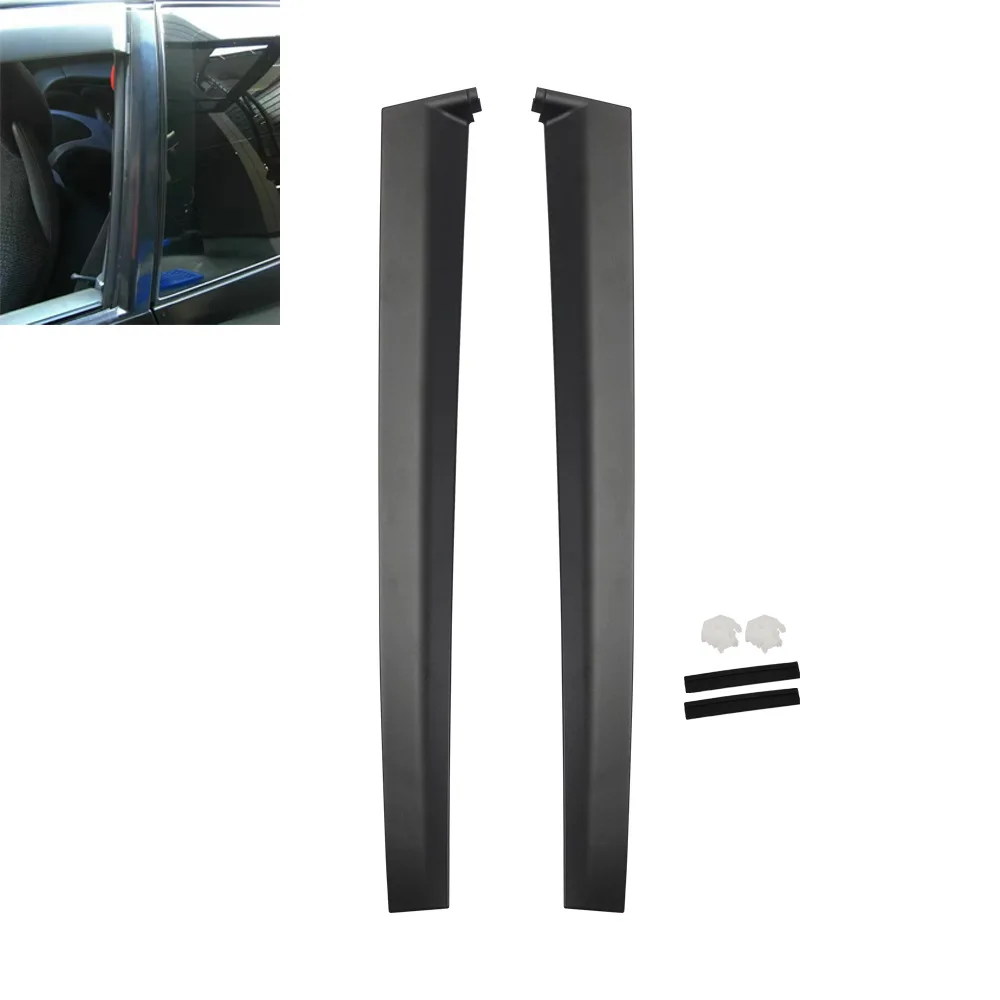 For 1992-1995 HONDA CIVIC '3DR EJ1 EG3 EG4 EG5 EG6 LH&RH Door Pillar Sash Garnish Trim view 2