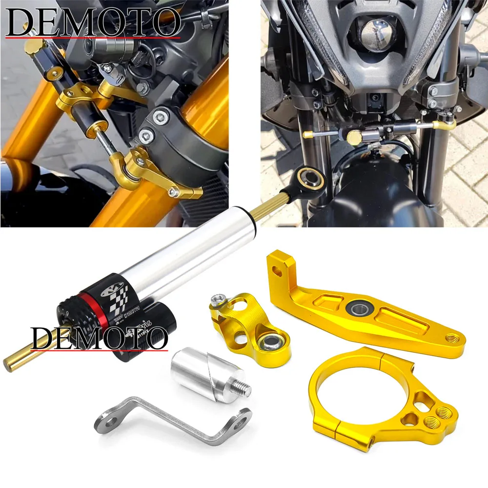 

Motorcycle Stabilizer Steering Damper Mounting Bracket Kit For MT-09 MT 09 mt09 2021 2022