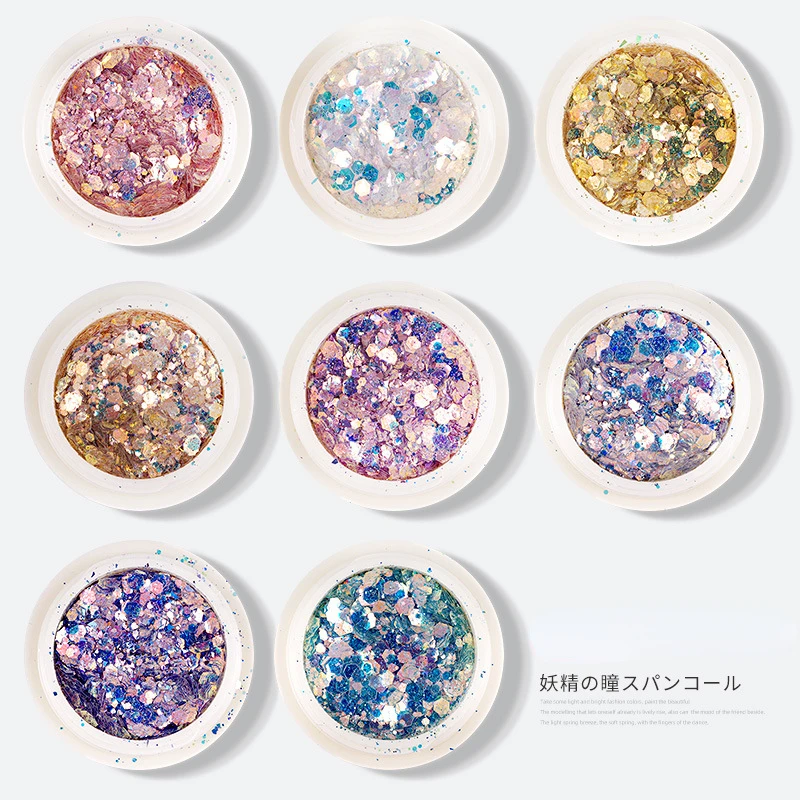 

Nail Art Glitter Patch Powder Rose Gold Metallic Effect Nail Glitters for Nails Gel Polish Nail Chrome Pigment Decor Accessories