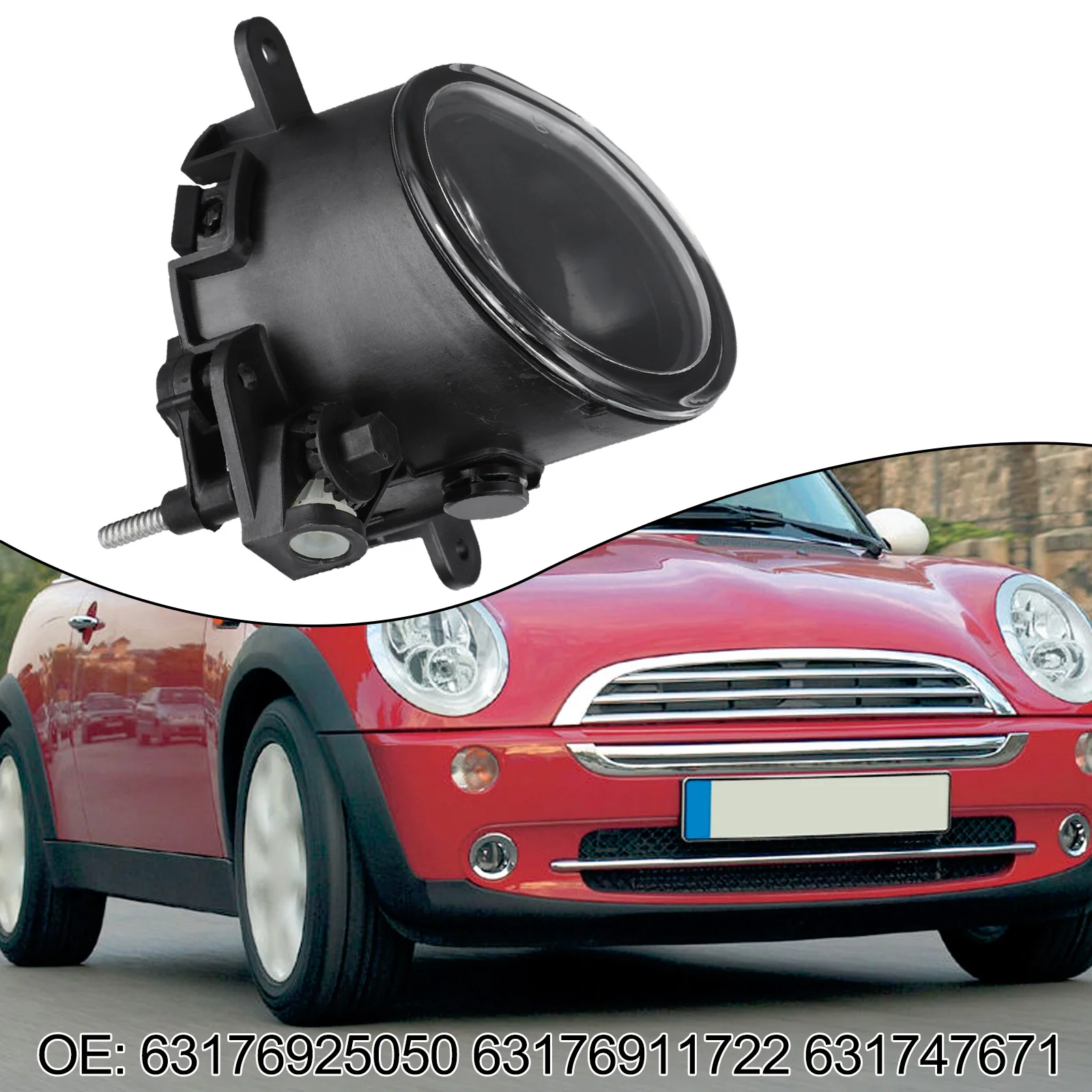 1 قطعة ABS PC ل Mini R50 R52 R53 أضواء الضباب الجانبية مصباح اليمين 63176925050 63176911722 ملحقات استبدال مصباح السيارة عالية الجودة