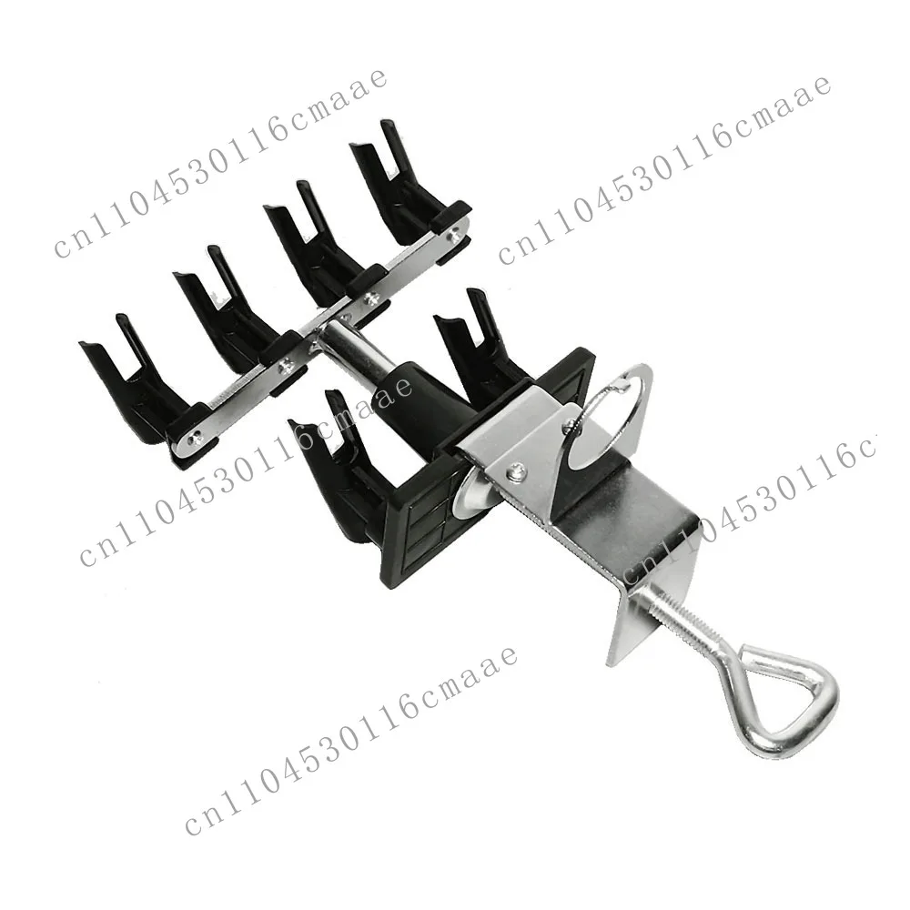 

New Stand Station with 6-way Adjustable Diverter Manifold for Up To 6 Spray Machines